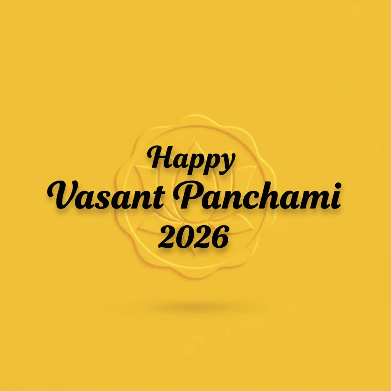 Free Download Happy Vasant Panchami 2026 Reel Thumbnail - High Quality Happy Vasant Panchami 2026 Background