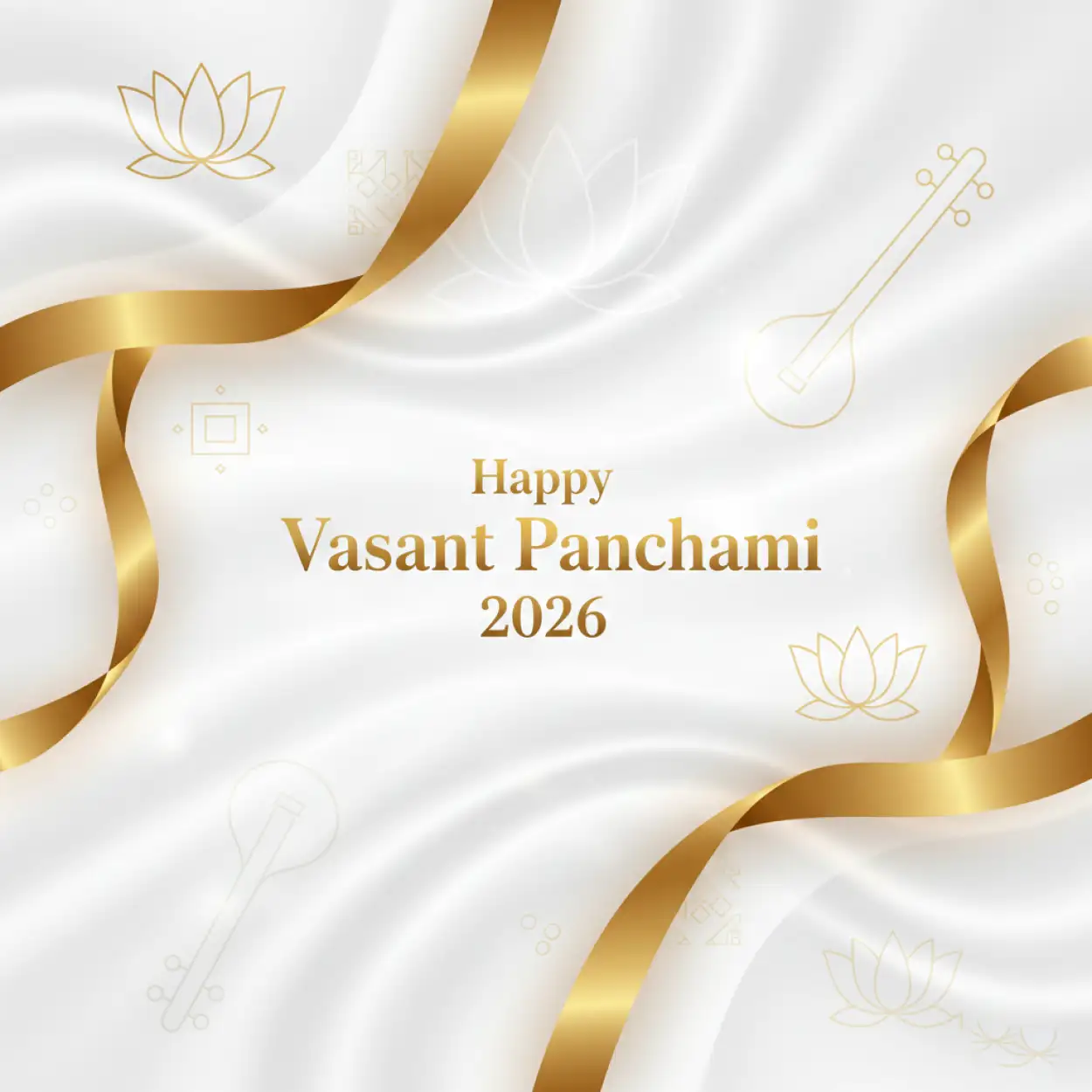 Free Download Happy Vasant Panchami 2026 Transparent Png - High Quality Happy Vasant Panchami 2026 Transparent PNG