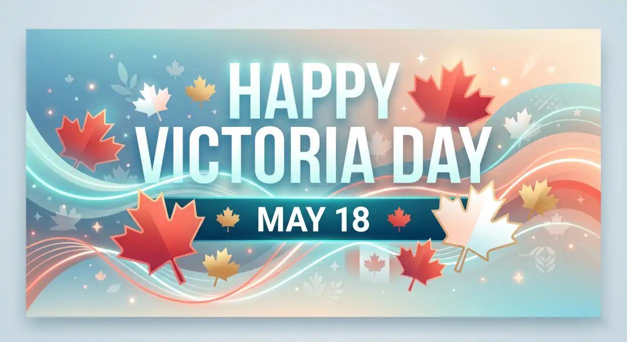 Free Download Happy Victoria Day 2026 Beautiful Banner Template - High Quality Happy Victoria Day 2026 Image
