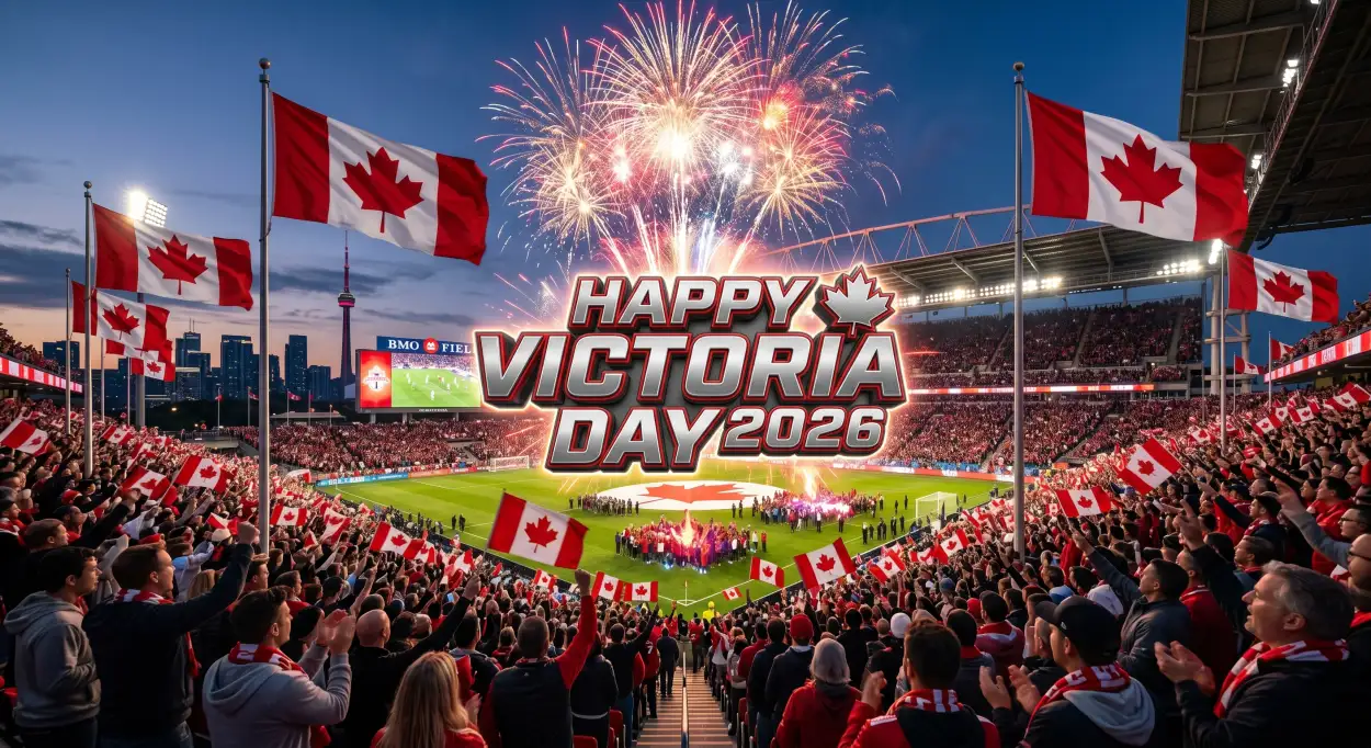 Free Download Happy Victoria Day 2026 Canadian Flag Wallpaper - High Quality Happy Victoria Day 2026 Image