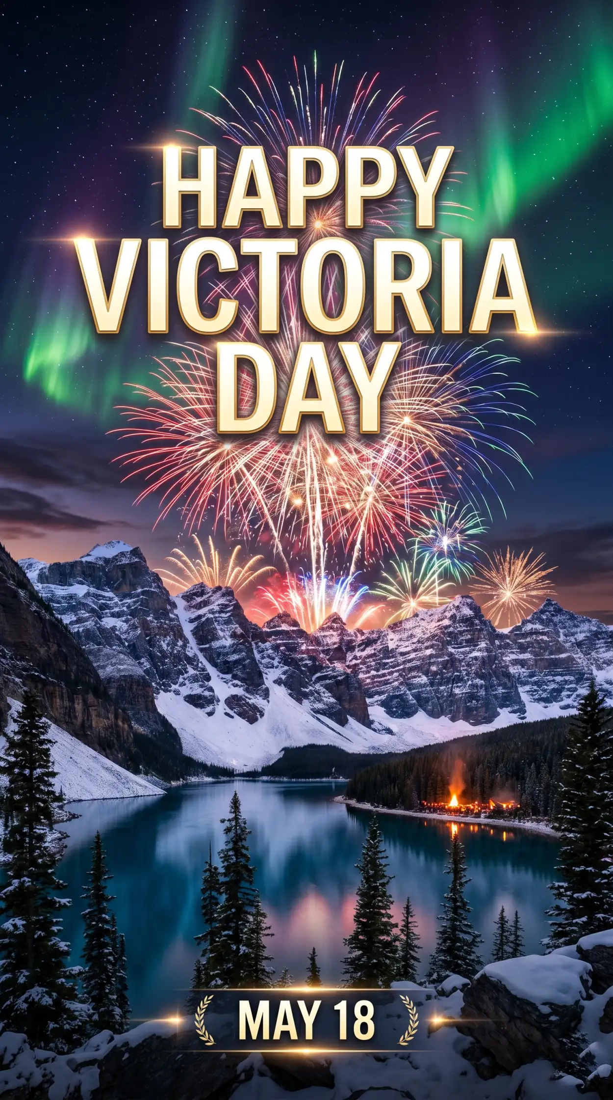Free Download Happy Victoria Day 2026 Creative Flyer Design - High Quality Happy Victoria Day 2026 Image