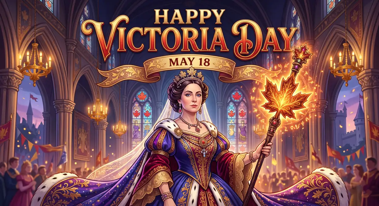 Free Download Happy Victoria Day 2026 Desktop Background - High Quality Happy Victoria Day 2026 Background Image