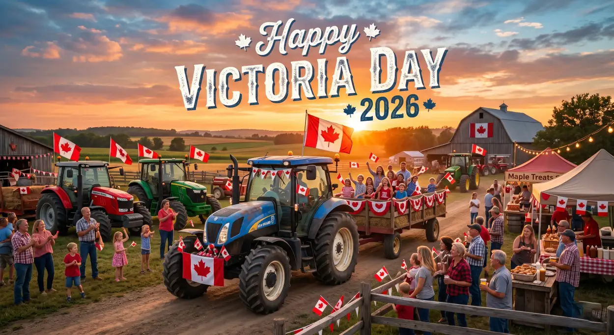 Free Download Happy Victoria Day 2026 Outdoor Event Poster - High Quality Happy Victoria Day 2026 Image