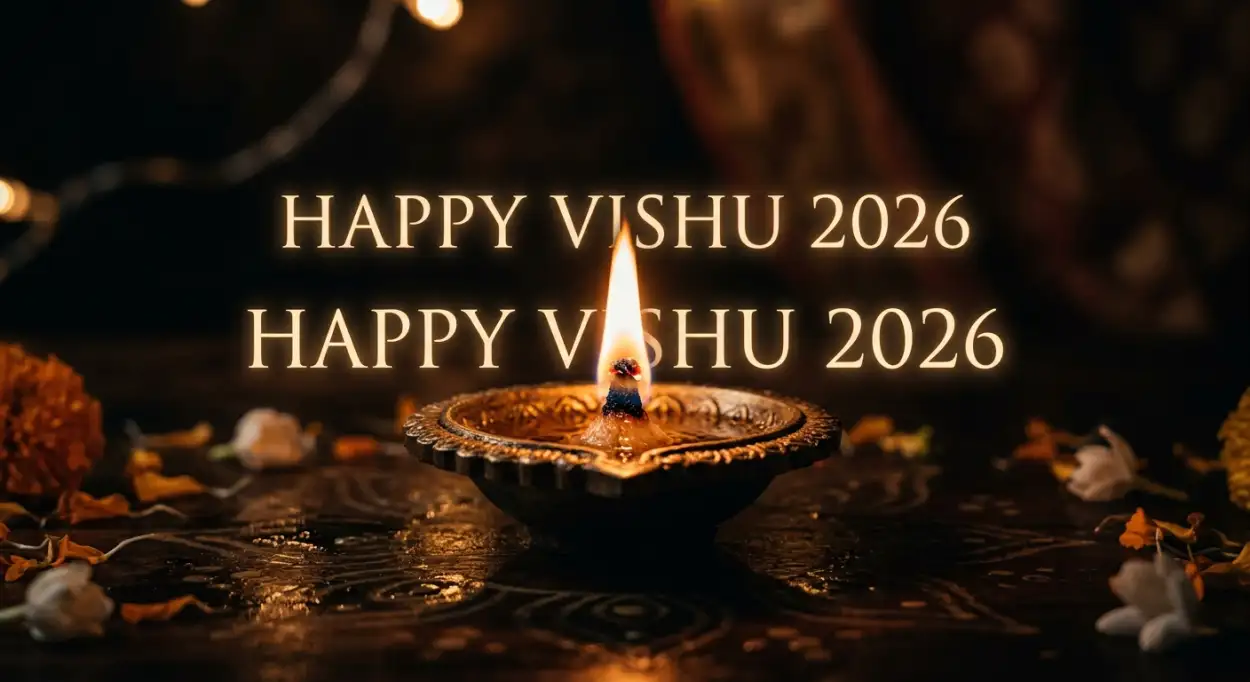 Free Download Happy Vishu 2026 Wishes Best Lines For Status And Captions - High Quality Happy Vishu 2026 Wishes Image