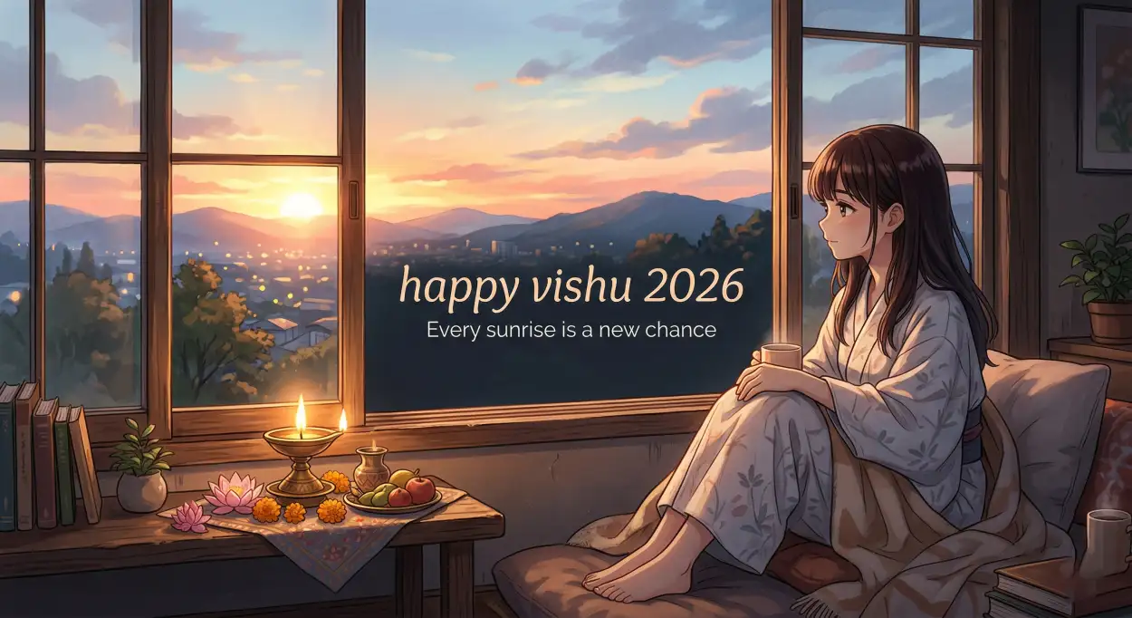 Free Download Happy Vishu 2026 Wishes Thumbnail Design Ideas - High Quality Happy Vishu 2026 Wishes Background Image