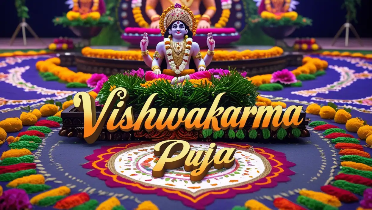 Free Download Happy Vishwakarma Puja Temple Wallpaper - High Quality Happy Vishwakarma Puja Background