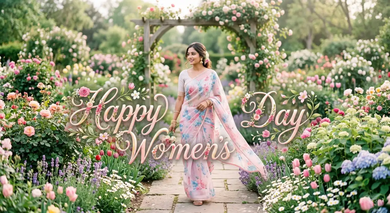 Free Download Happy Womens Day Wishes Banner Design - High Quality Happy Womens Day Wishes Image