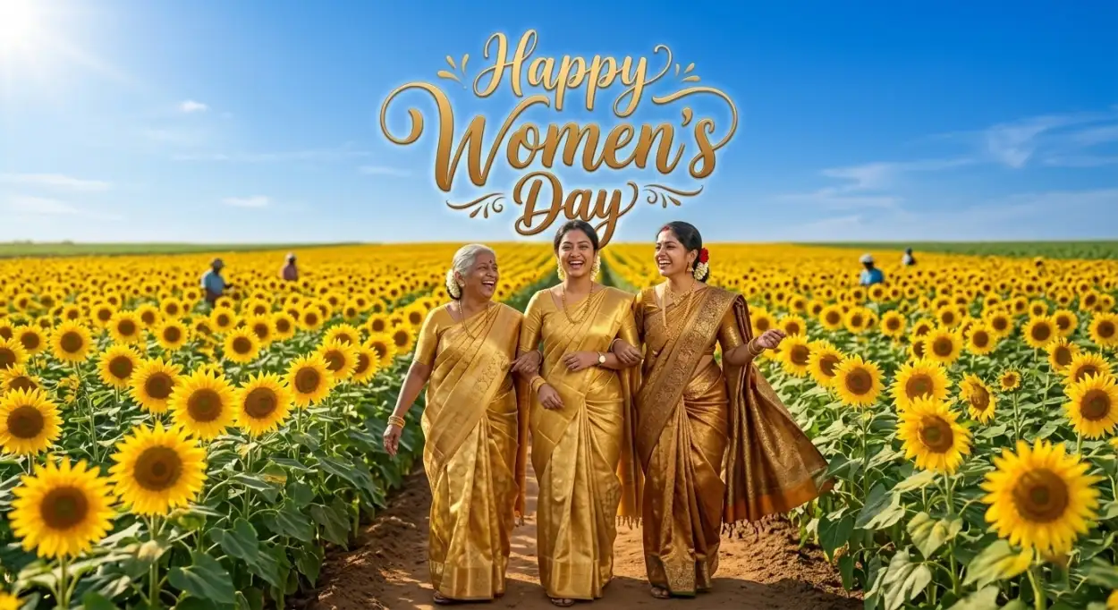 Free Download Happy Womens Day Wishes Celebration Poster - High Quality Happy Womens Day Wishes Image