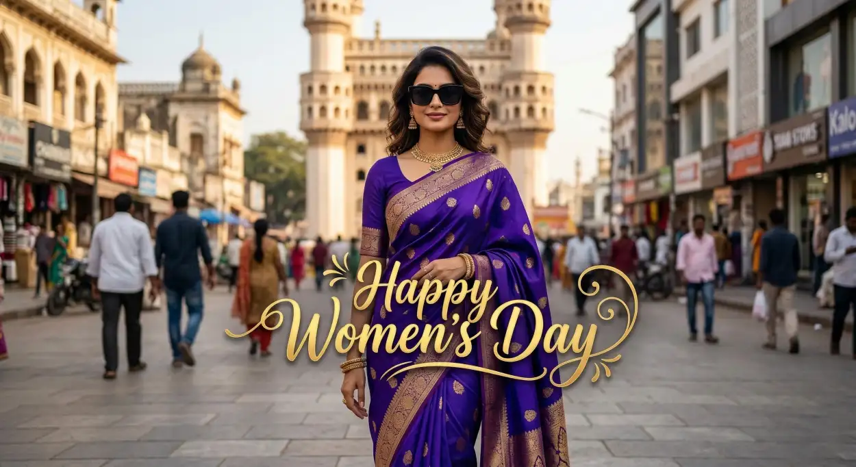 Free Download Happy Womens Day Wishes Elegant Poster - High Quality Happy Womens Day Wishes Image