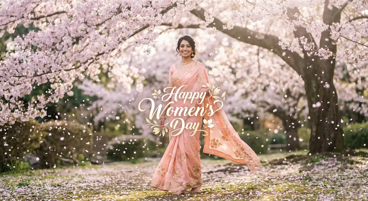 Free Download Happy Womens Day Wishes Template Design - High Quality Happy Womens Day Wishes Image