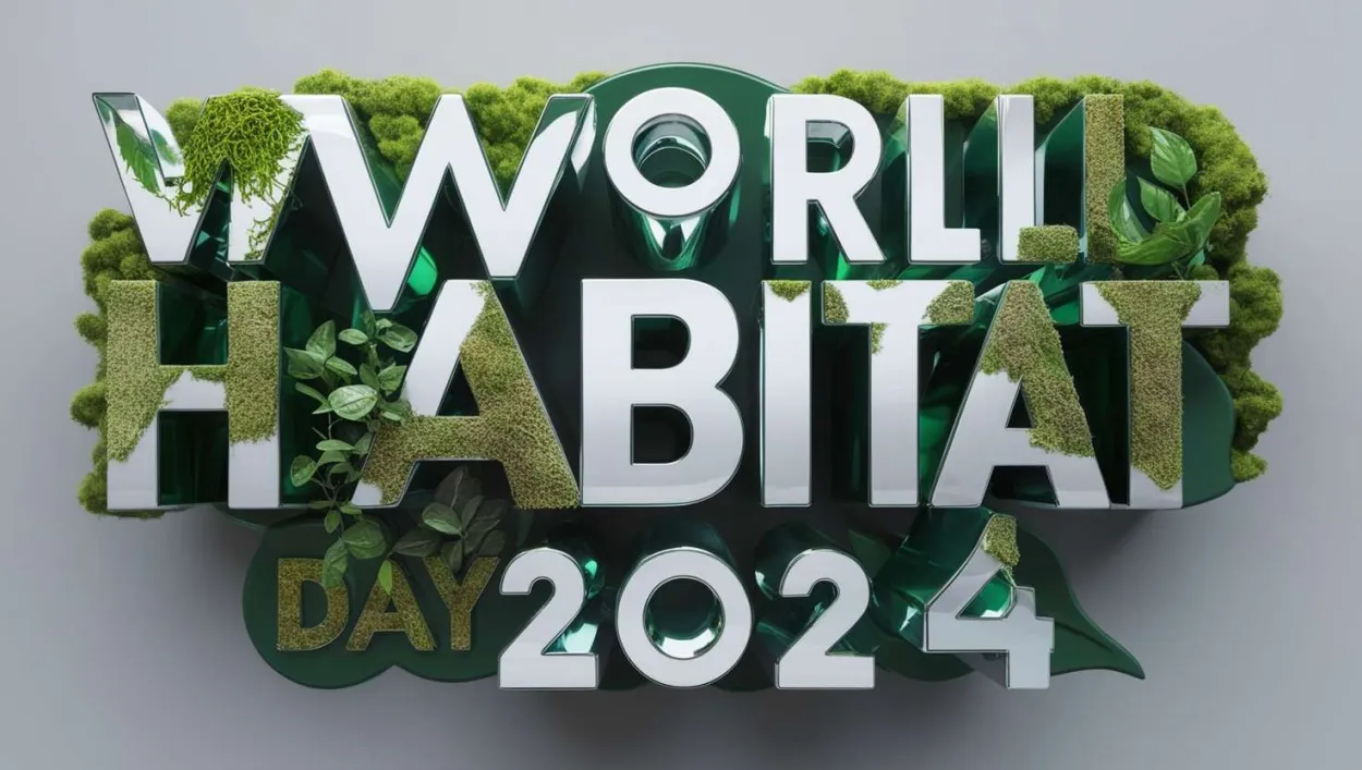 Free Download Happy World Habitat Day 2024 Creative Photo Frames - High Quality Happy World Habitat Day Background