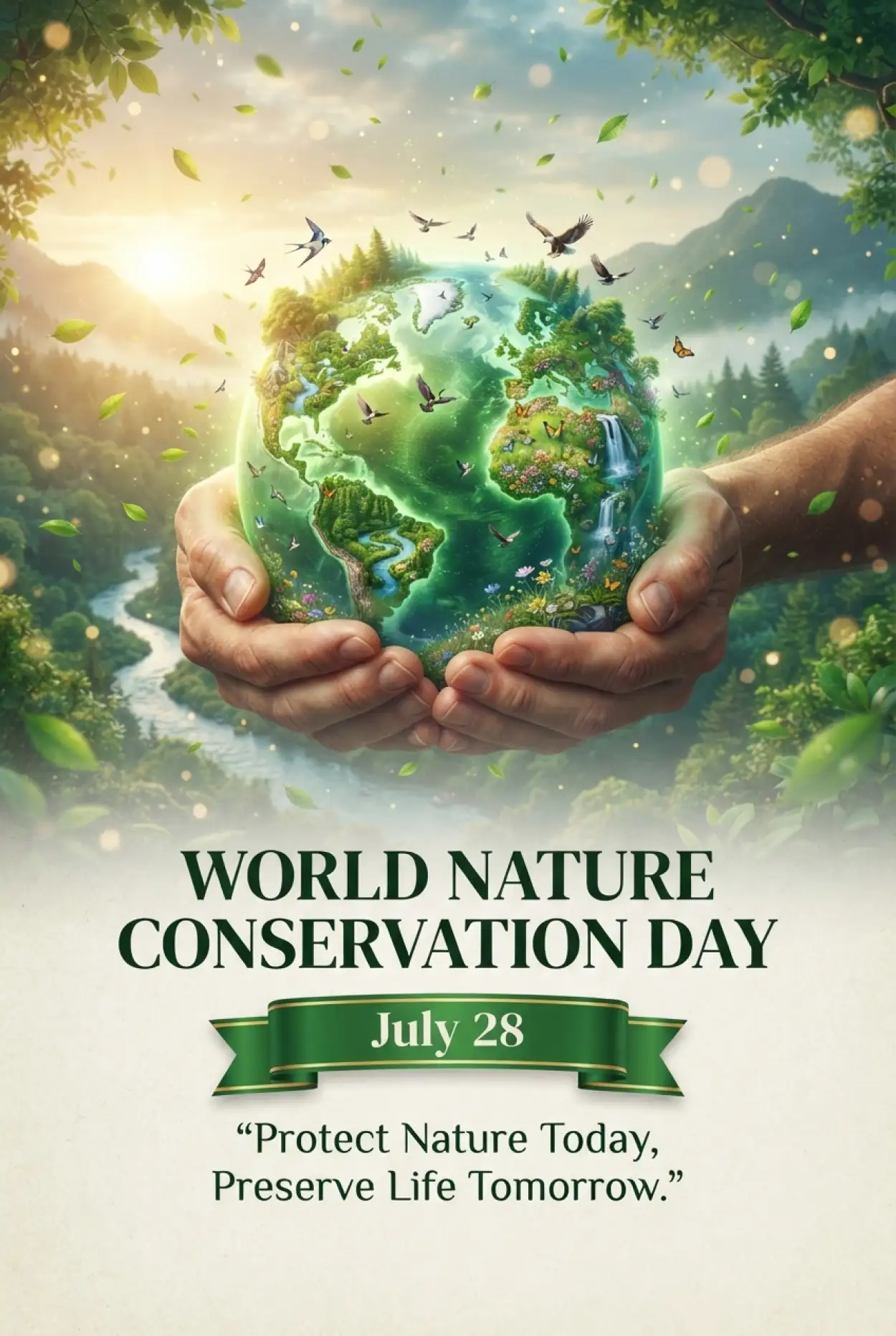 Free Download Happy World Nature Conservation Day 2026 - High Quality World Nature Conservation Day 2026 Image