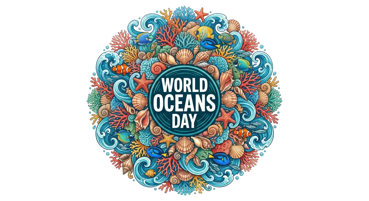 Free Download Happy World Oceans Day Png Image - High Quality World Oceans Day Png Transparent PNG