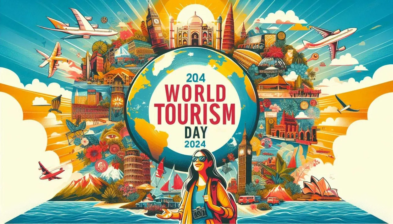 Free Download Happy World Tourism Day 2024 Pictures In High Resolution - High Quality World Tourism Day Background