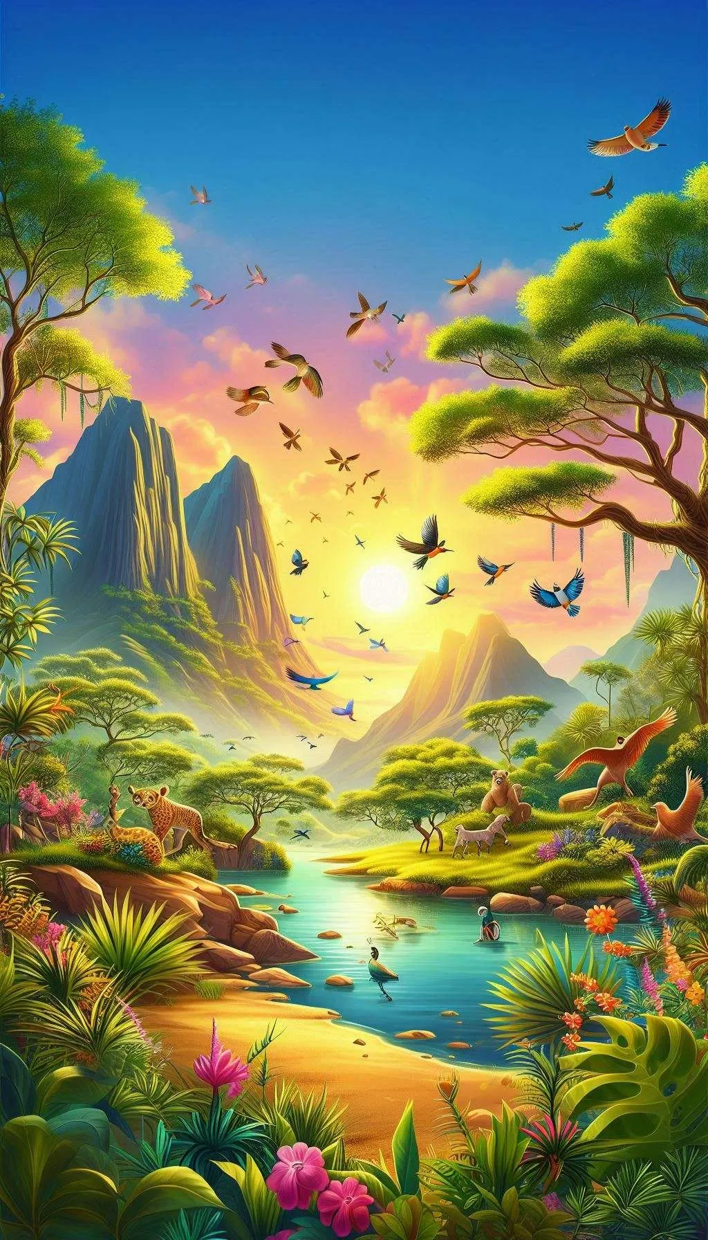 Hd Nature Background With Birds And Wildlife - Royalty Free Hd Nature Background Image | Pngmagic Free Download Hd Nature Background With Birds And Wildlife - High Quality Hd Nature Background Background