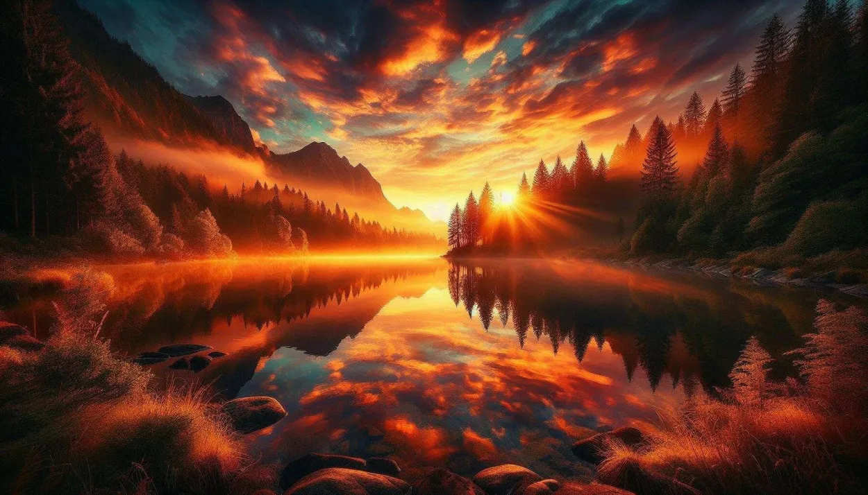 Hd Nature Images With Sunrise And Reflection On Lakes - Royalty Free Nature Images Hd Image | Pngmagic Free Download Hd Nature Images With Sunrise And Reflection On Lakes - High Quality Nature Images Hd Background