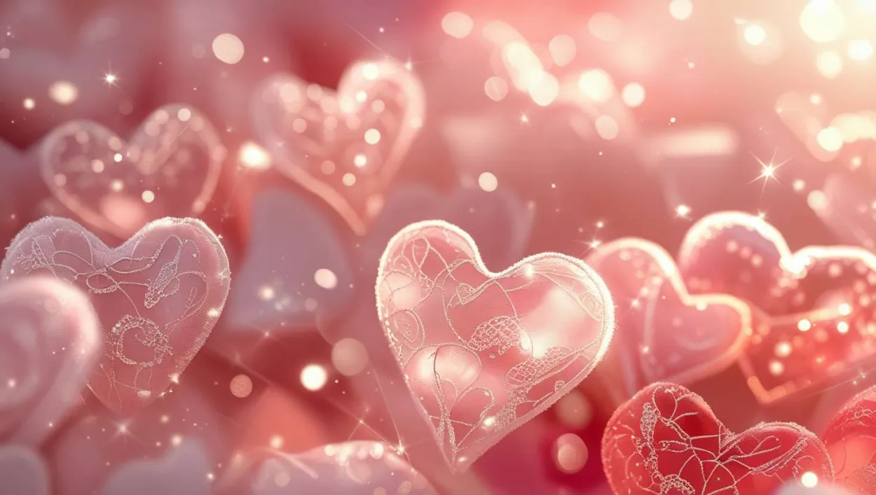 Free Download Hd Red And Pink Floral Backgrounds For Valentine Day Invitations - High Quality Red And Pink Backgrounds For Valentine Day Background