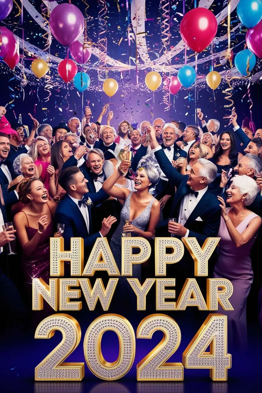 Hd Wallpapers For Happy New Year 2024 Celebrations - Royalty Free Happy New Year 2024 Wallpaper Hd Image | Pngmagic Free Download Hd Wallpapers For Happy New Year 2024 Celebrations - High Quality Happy New Year 2024 Wallpaper Hd Background