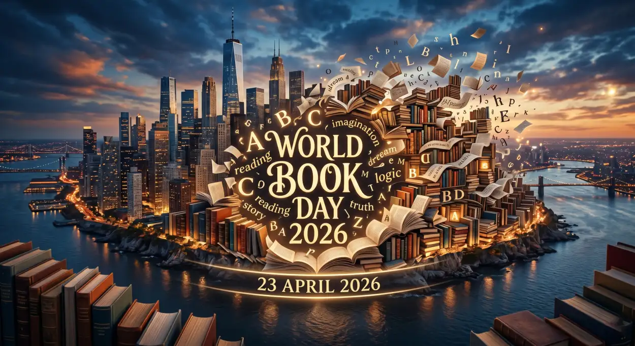 Free Download Hd World Book Day Poster Free Download - High Quality World Book Day 2026 Image