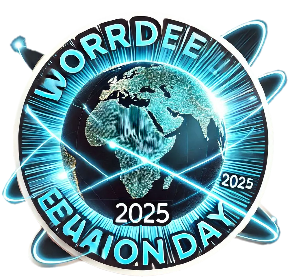 Free Download Hd World Education Day 2025 Png For Posters - High Quality World Education Day PNG PNG Image
