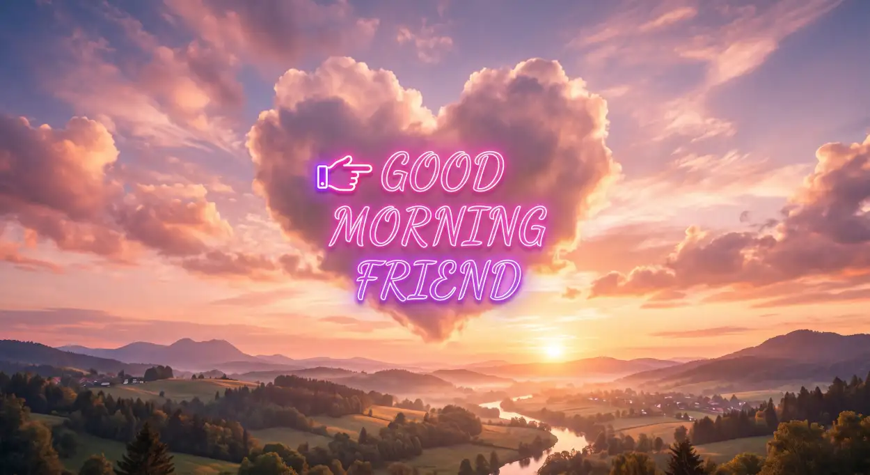 Free Download Heart Touching Good Morning Messages For Friends - High Quality Good Morning Friend Images With Quotes Image