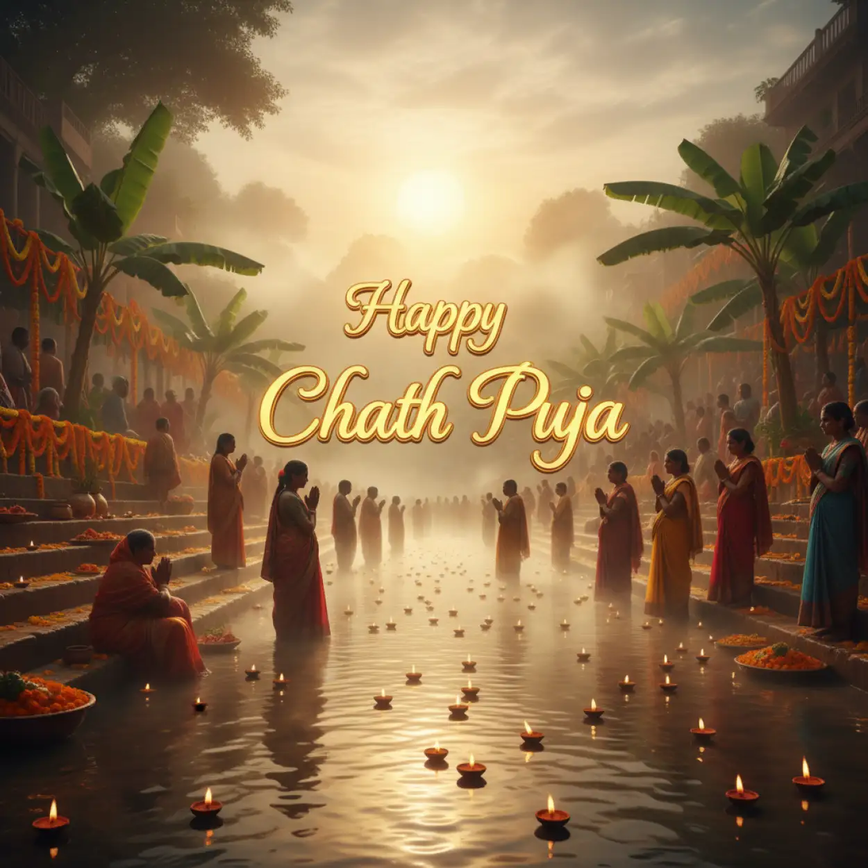 Free Download Heart Touching Happy Chhath Puja Greetings In Hindi - High Quality Happy Chhath Puja Greetings Image
