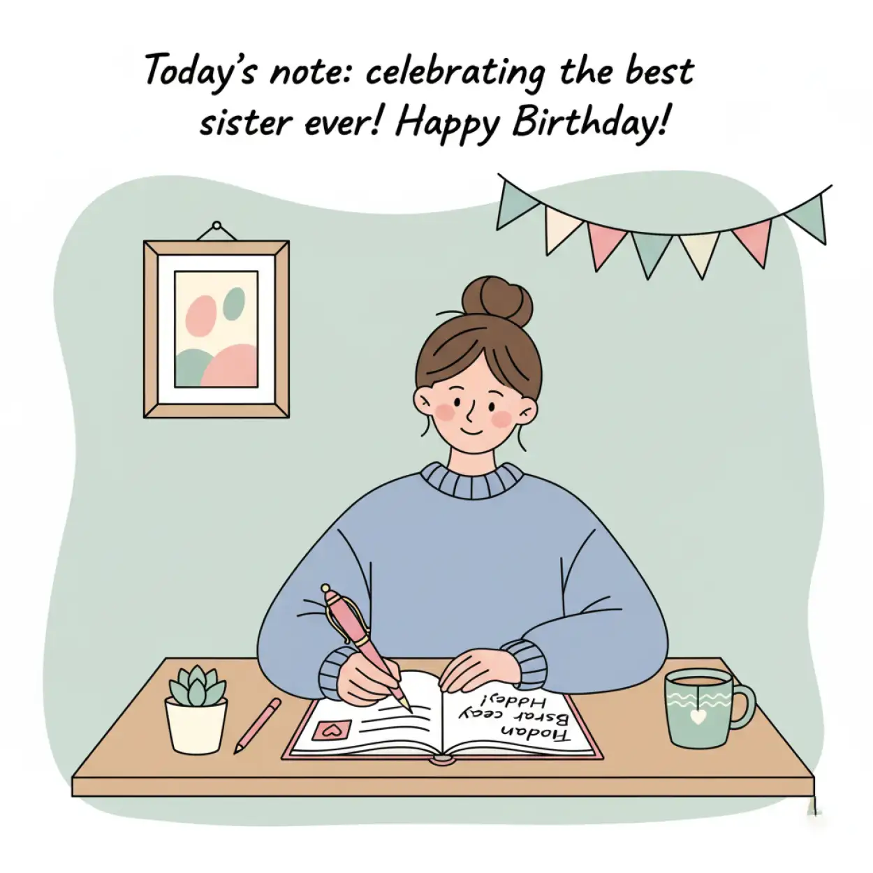 Free Download Heart Touching Lines For Sister Birthday - High Quality Happy Birthday Wishes To A Sister Background