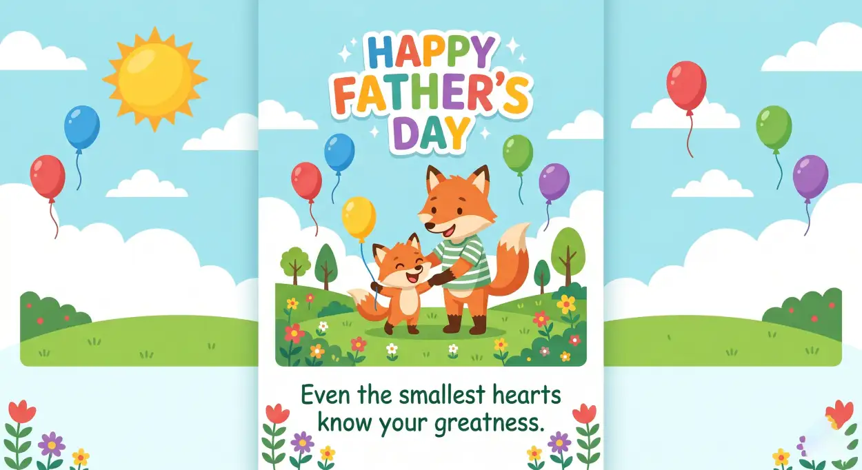 Free Download Heartfelt Fathers Day Greeting Card - High Quality Happy Fathers Day Greeting Card Image
