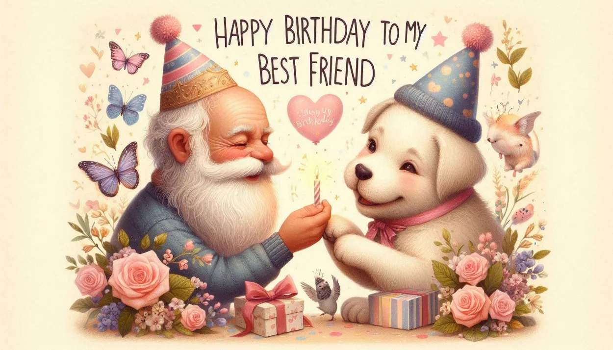 Heartfelt Happy Birthday Wishes For Best Friend - Royalty Free Happy Birthday Friend Image | Pngmagic Free Download Heartfelt Happy Birthday Wishes For Best Friend - High Quality Happy Birthday Friend Background