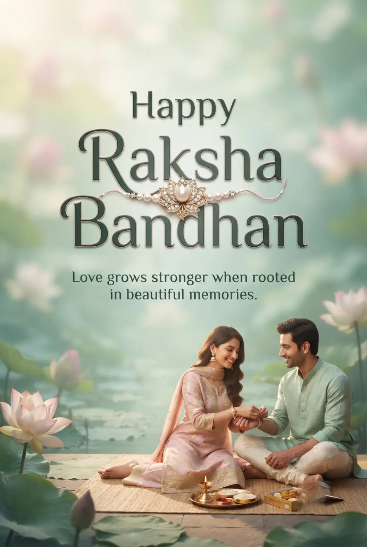 Free Download Heartfelt Happy Raksha Bandhan Greetings And Quotes - High Quality Happy Raksha Bandhan Greetings Image