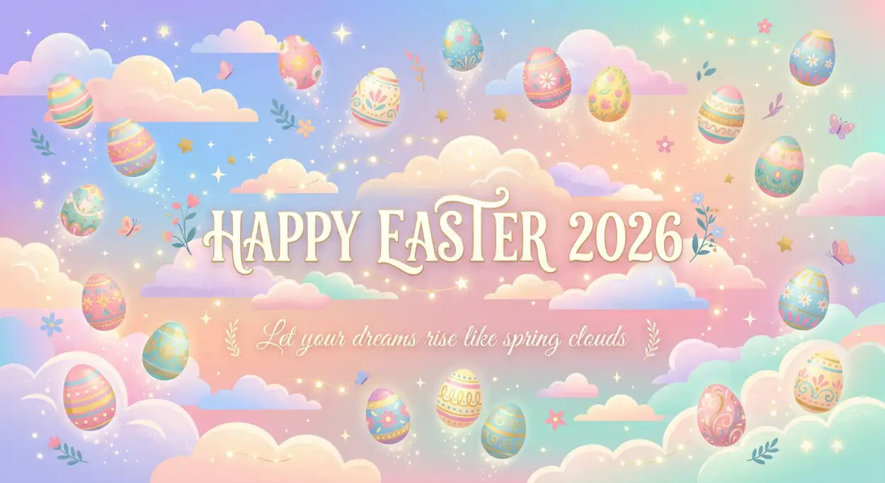 Free Download Heartwarming Happy Easter 2026 Messages - High Quality Happy Easter 2026 Image