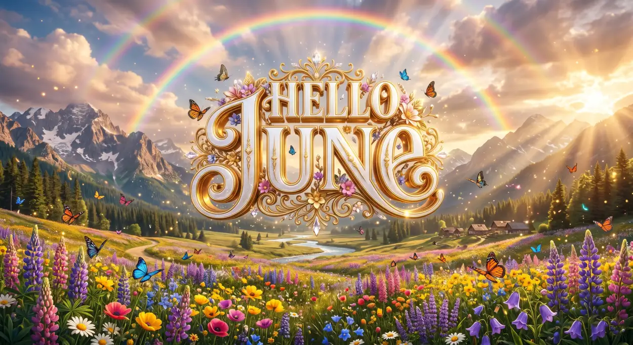 Free Download Hello June Fresh Beginning Inspiration - High Quality Hello June Image