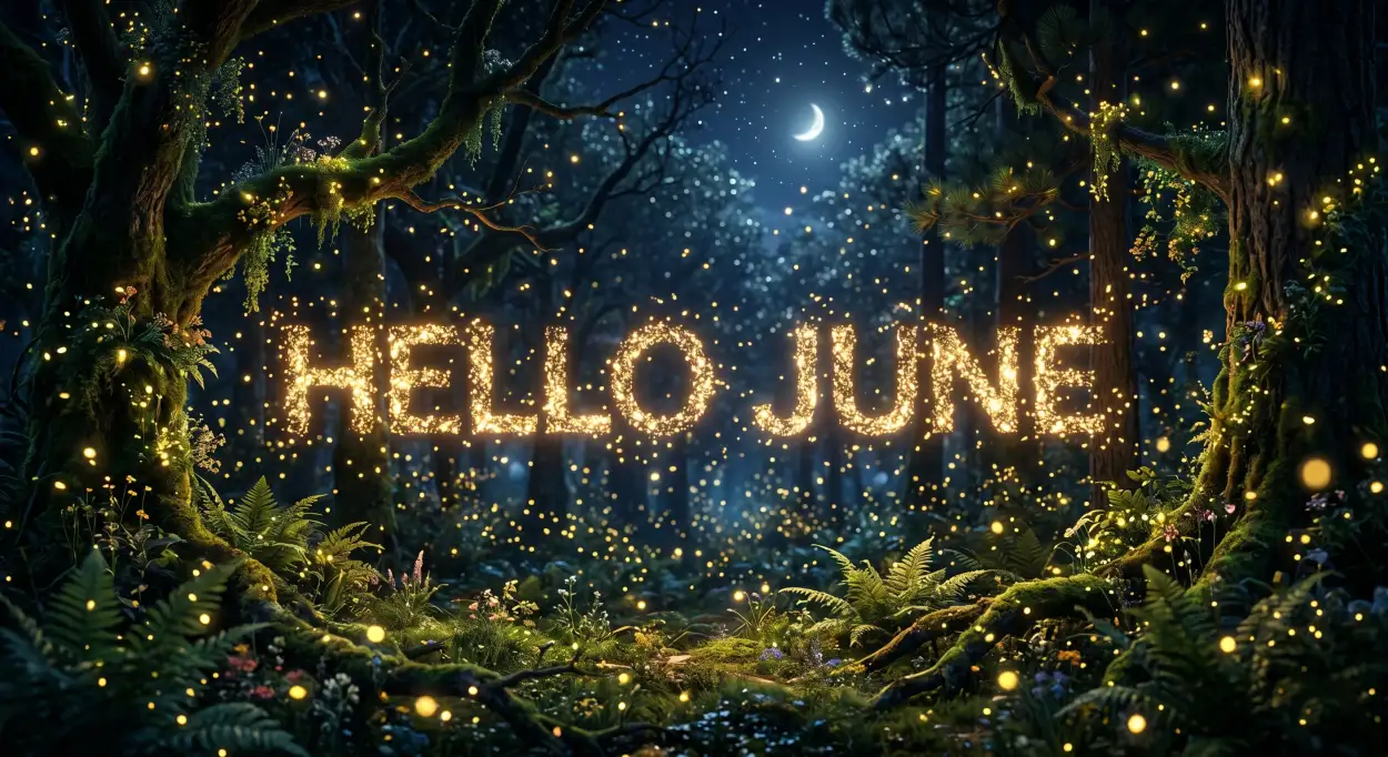 Free Download Hello June Inspirational New Beginnings - High Quality Hello June Image