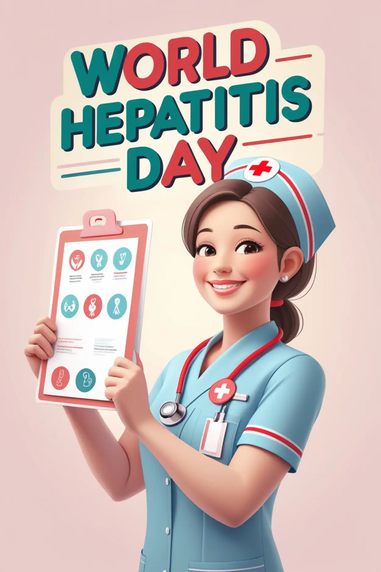 Free Download Hepatitis Awareness Infographic Design - High Quality World Hepatitis Day Background