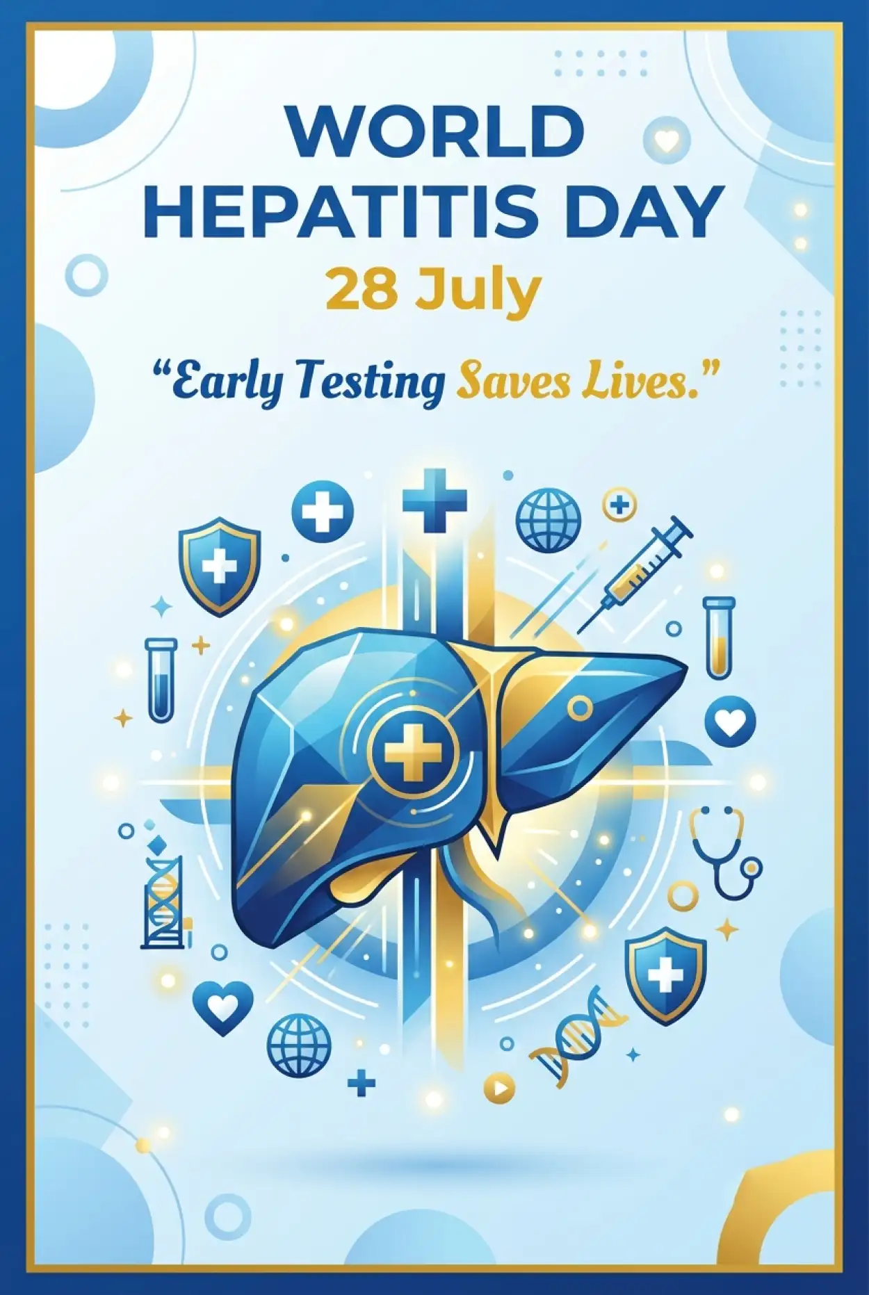 Free Download Hepatitis Awareness Png Clipart - High Quality World Hepatitis Day 2026 Transparent PNG