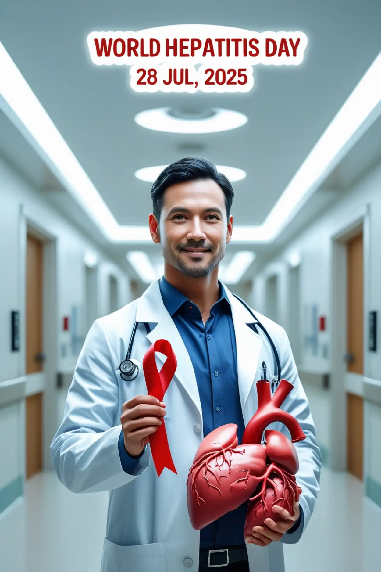 Free Download Hepatitis Day Dp For Girls And Boys - High Quality World Hepatitis Day Background