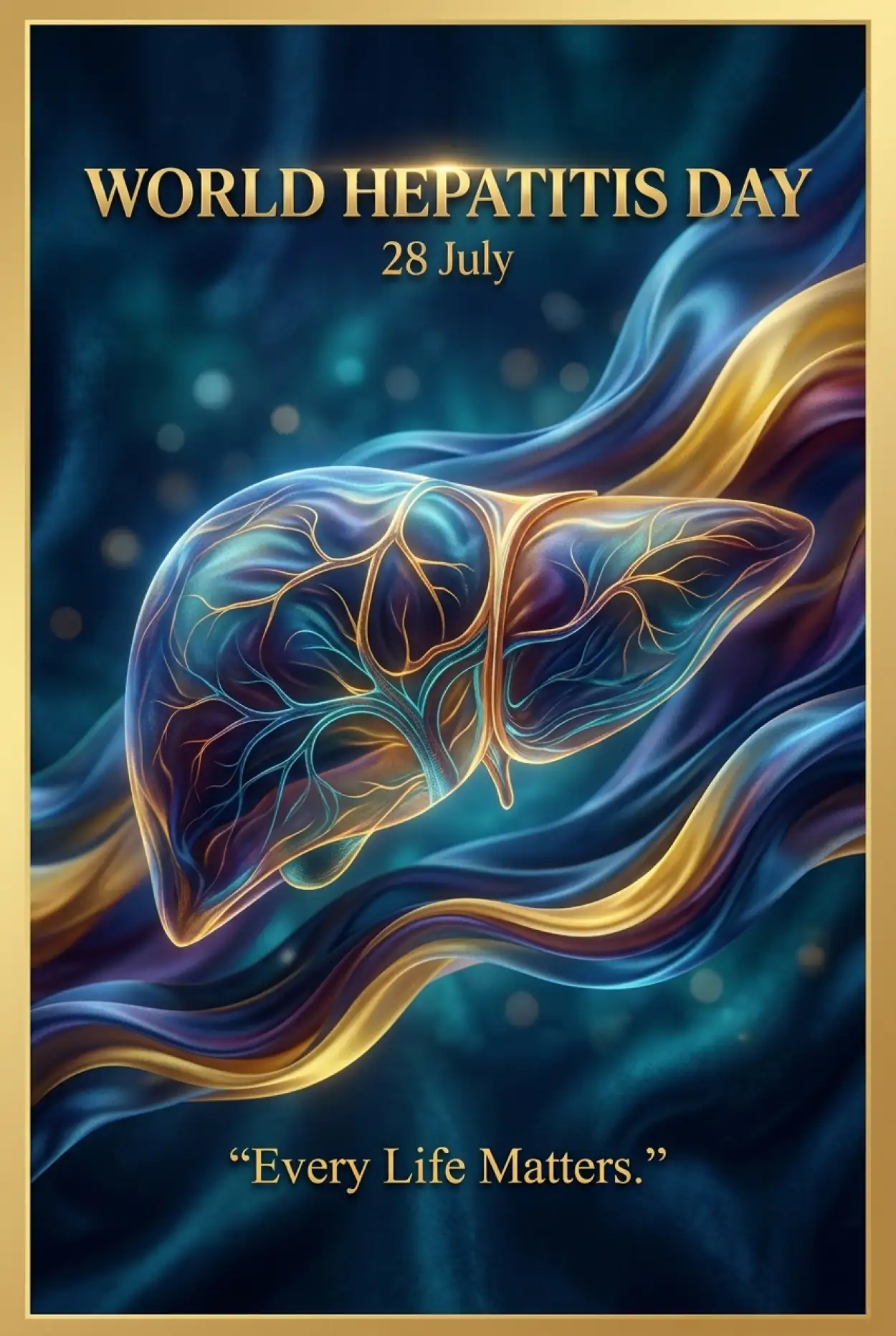 Free Download Hepatitis Virus Awareness Design - High Quality World Hepatitis Day 2026 Image