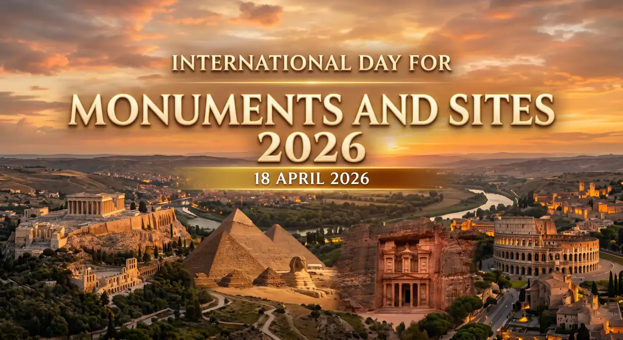 Free Download Heritage Day Inspirational Quotes 2026 - High Quality International Day For Monuments And Sites 2026 Image