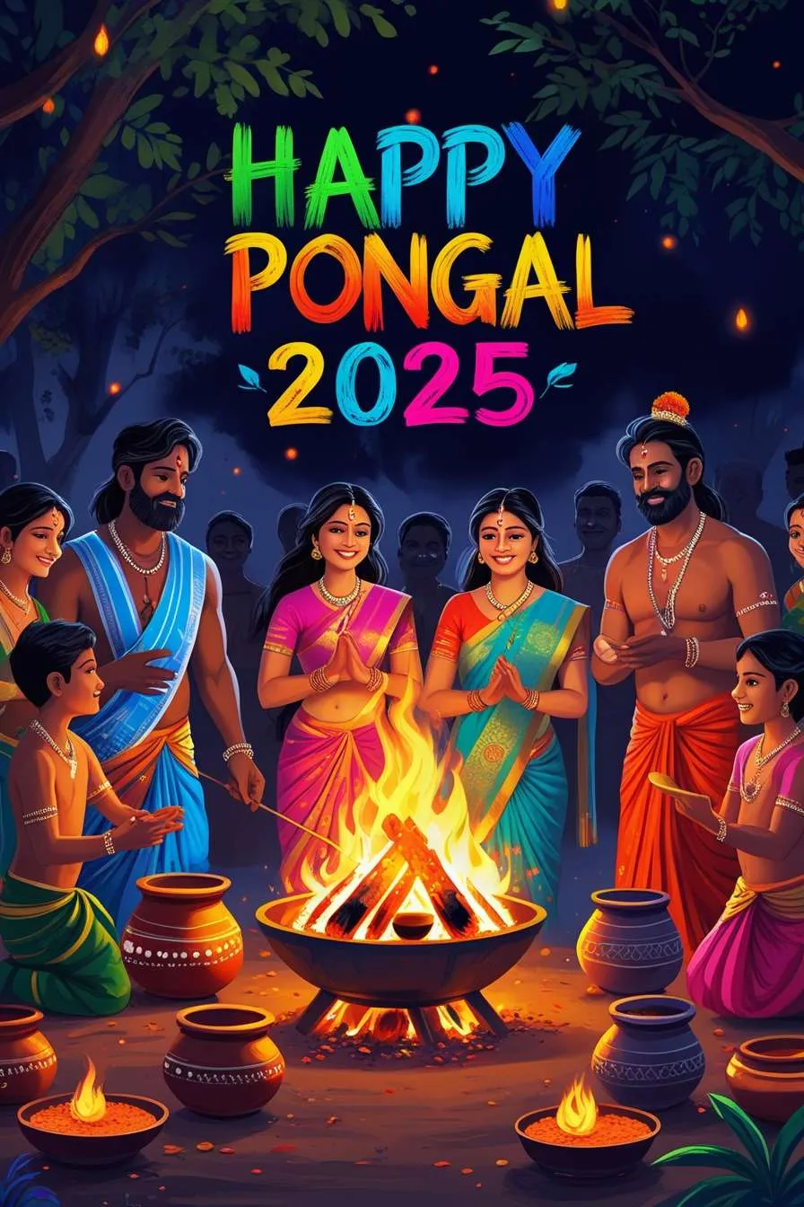 High-quality Happy Pongal 2025 Greeting Card Designs - Royalty Free Happy Pongal 2025 Image | Pngmagic Free Download High-quality Happy Pongal 2025 Greeting Card Designs - High Quality Happy Pongal 2025 Background