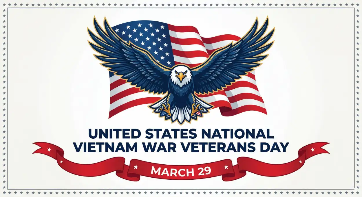 Free Download High Quality Vietnam Veterans Day Clipart Png Free Download - High Quality United States National Vietnam War Veterans Day Transparent PNG