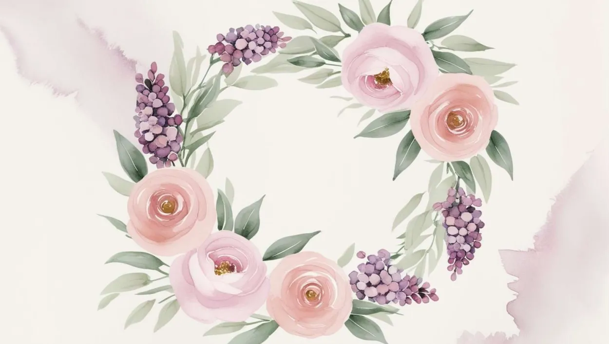 Free Download High-quality Watercolor Flower Wallpapers For Creatives - High Quality Watercolor Flower Background