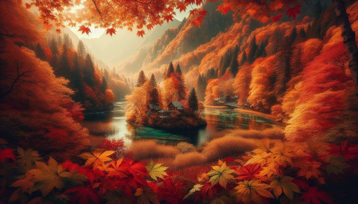 Free Download High-resolution Autumn Foliage Background Wallpaper - High Quality Autumn Background Background