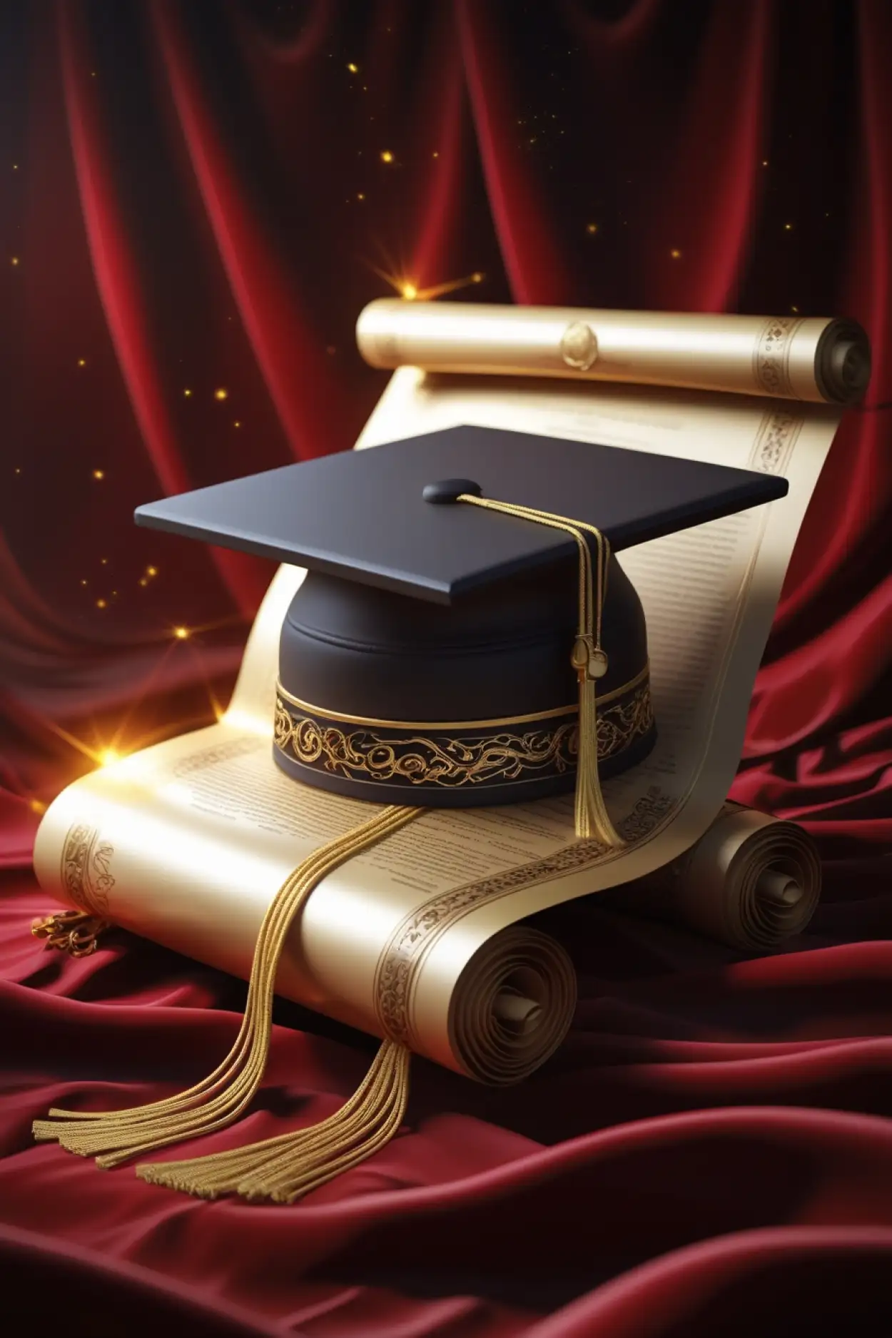 Free Download High-resolution Graduation Cap Background JPG - High Quality Graduation Cap Background Background