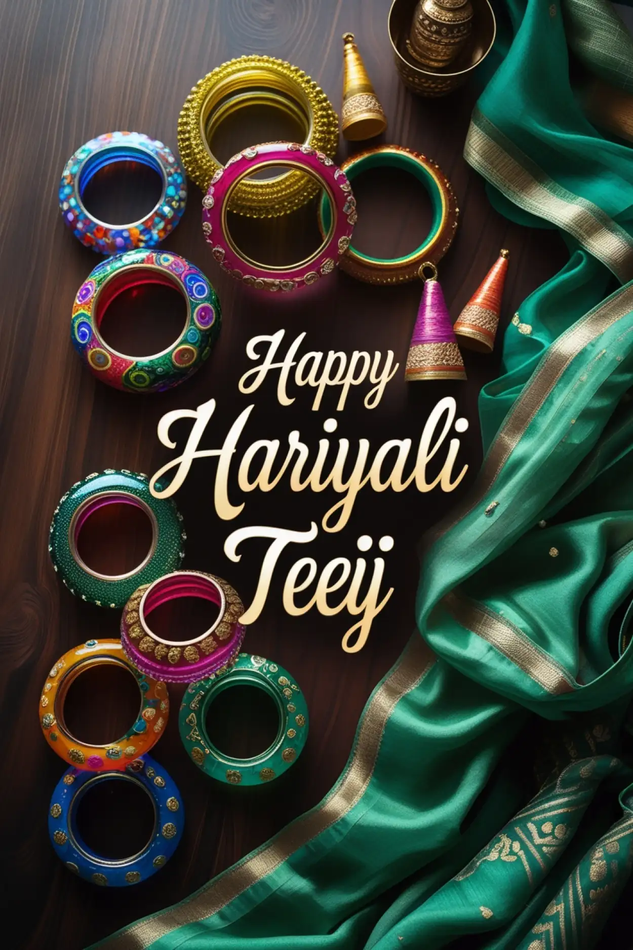 Free Download Hindi Text Wishes For Hariyali Teej - High Quality Happy Hariyali Teej Background