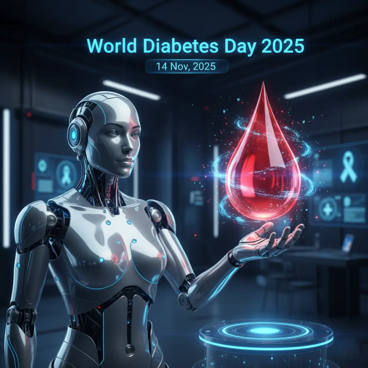 Free Download History And Significance Of World Diabetes Day - High Quality World Diabetes Day Image