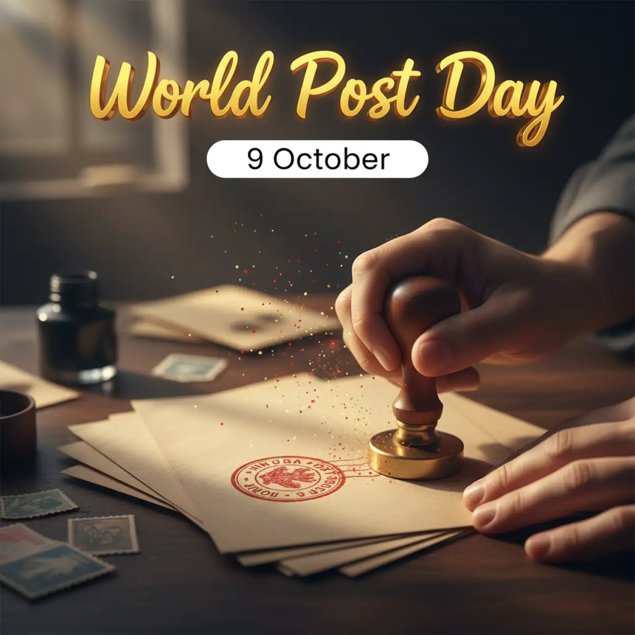 Free Download History Of Indian Postal Service World Post Day - High Quality World Post Day Background