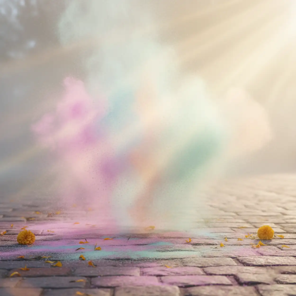 Free Download Holi Background With Realistic Powder Texture - High Quality Holi Background Background Image