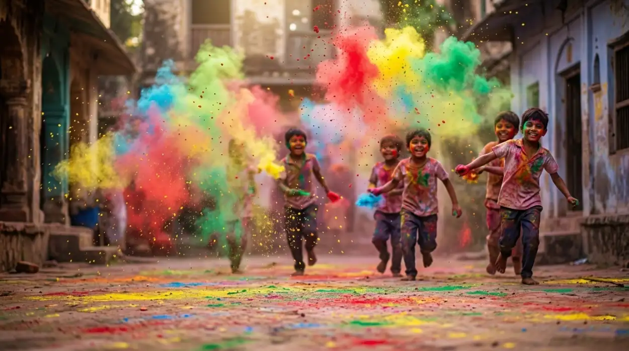 Free Download Holi Poster Background For Facebook Cover - High Quality Holi Poster Background Background Image