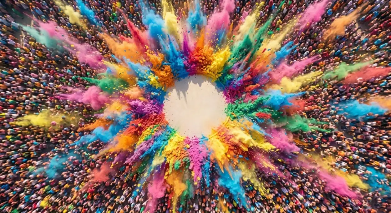 Free Download Holi Poster Background Spring Festival Theme - High Quality Holi Poster Background Background Image