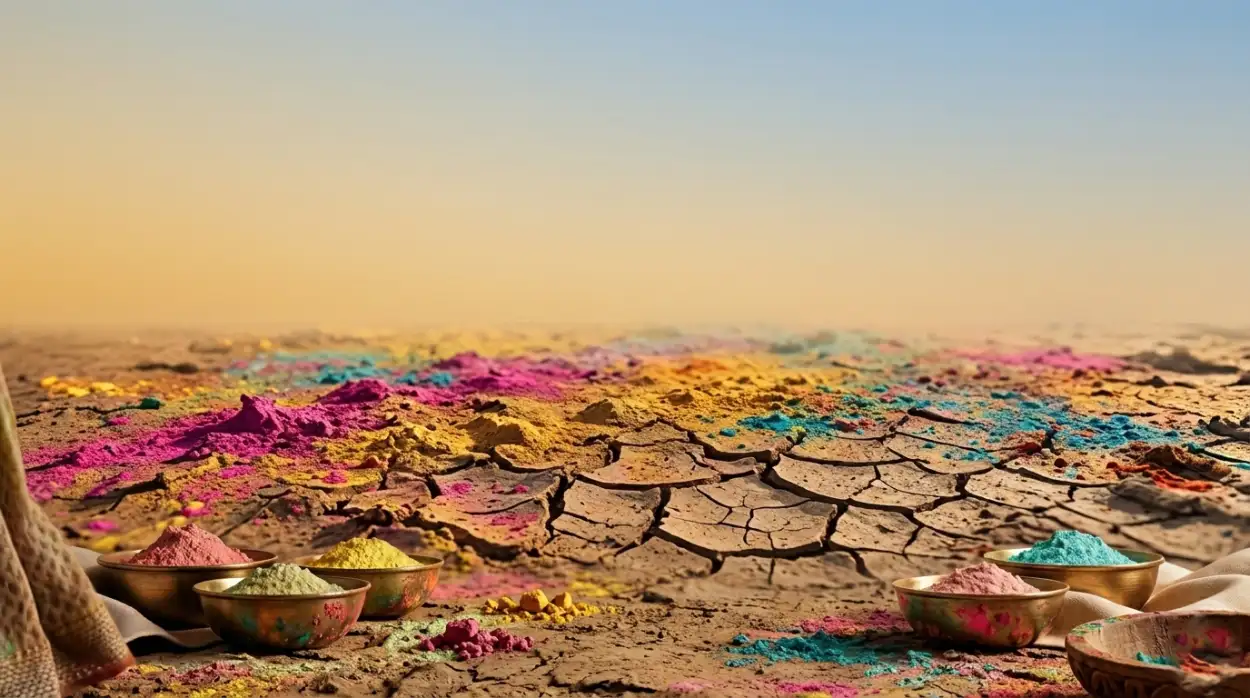 Free Download Holi Poster Background With Indian Culture Theme - High Quality Holi Poster Background Background Image